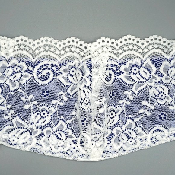 White Blue  Lace Face Mask Dust mask Fashion mask - Picture 2 of 5